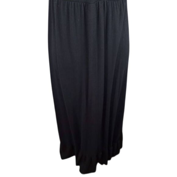 MOSSIMO BLACK MAXI DRESS SZ.XS EUC. - Picture 4 of 8